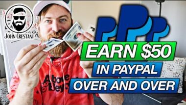 Earn $50 In PayPal Money (Again And Again And Again)